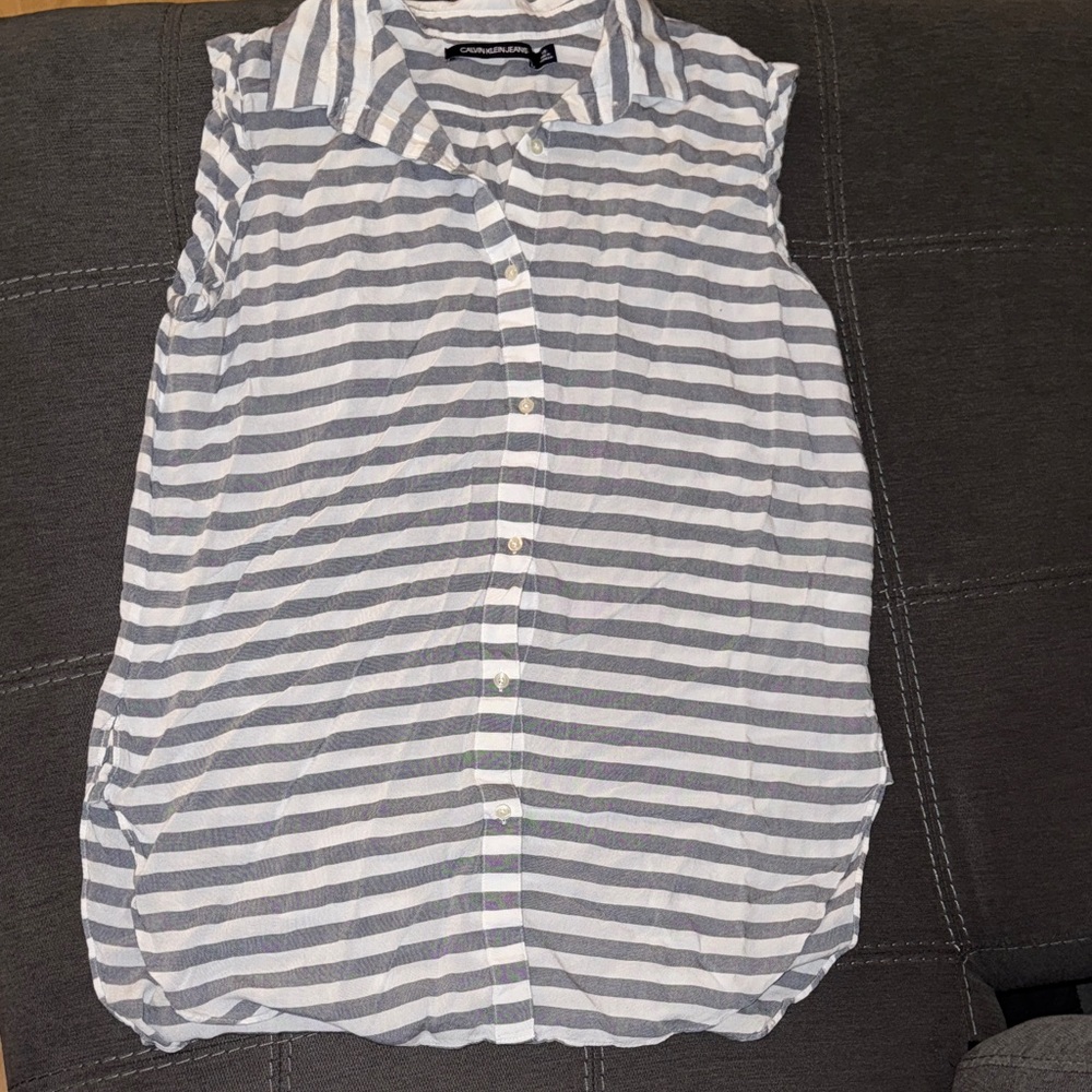 Calvin Klein Jeans Sleeveless Blouse